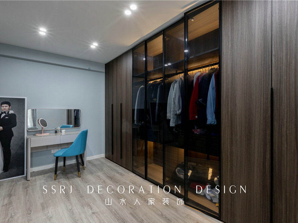 光谷匯景170平現代風格裝修效果圖