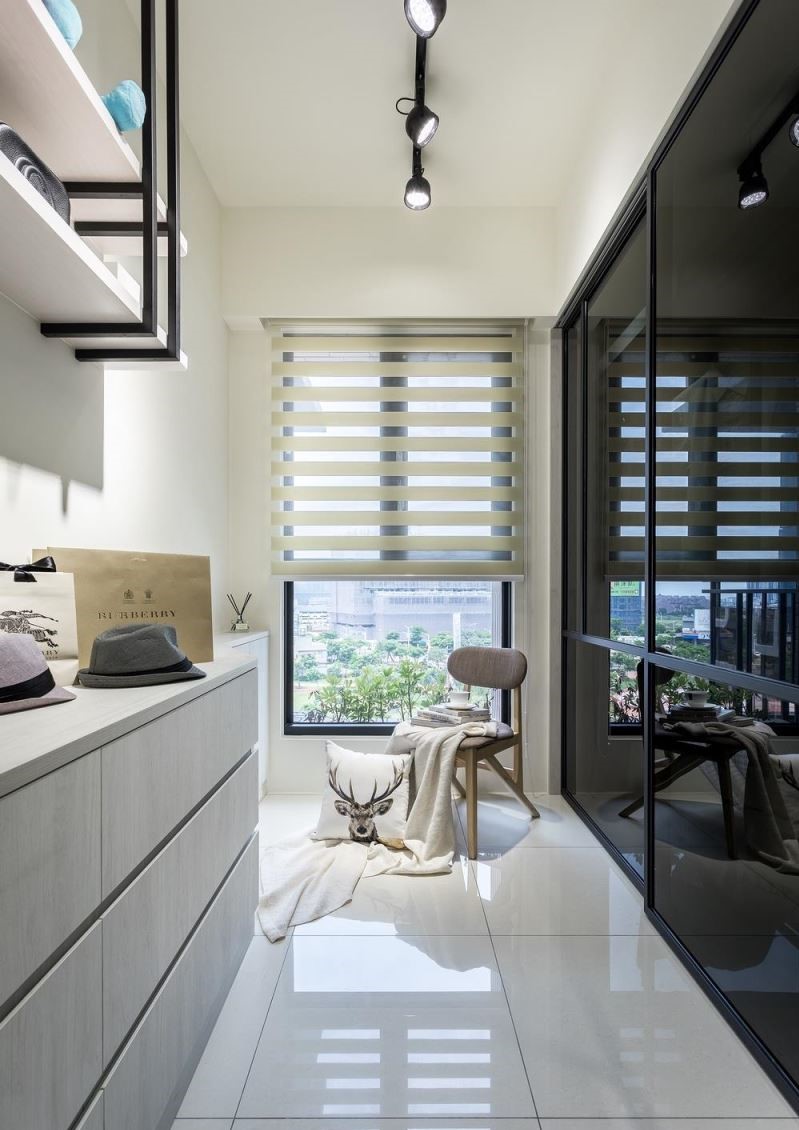 保利城110平北歐風格裝修效果圖