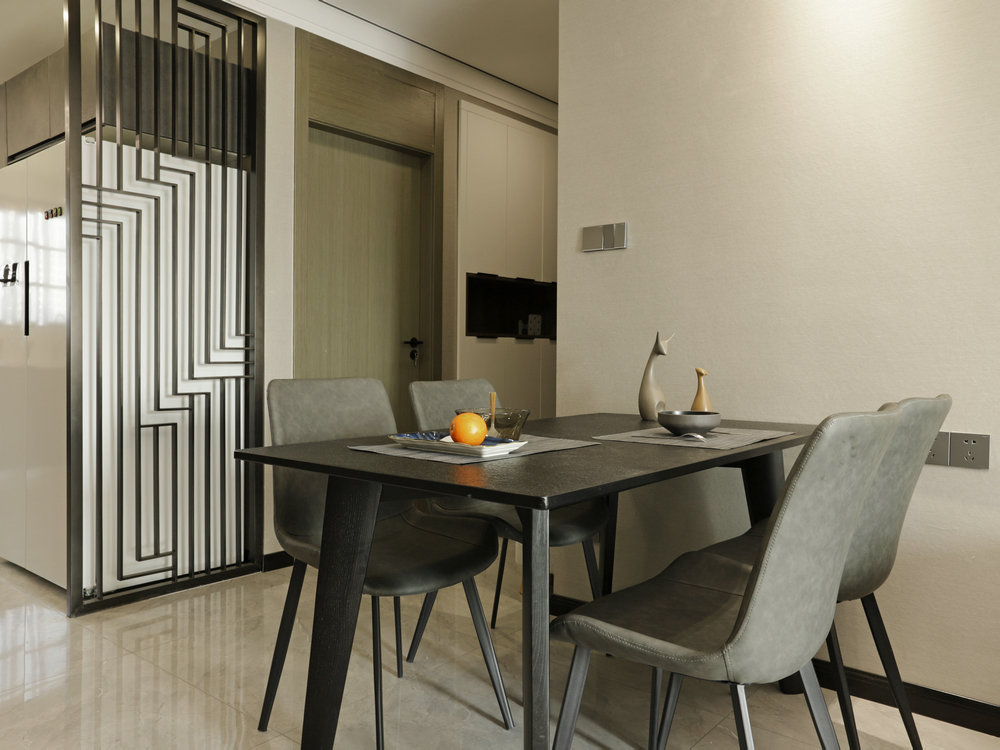 融公館120平現代簡約風格裝修效果圖