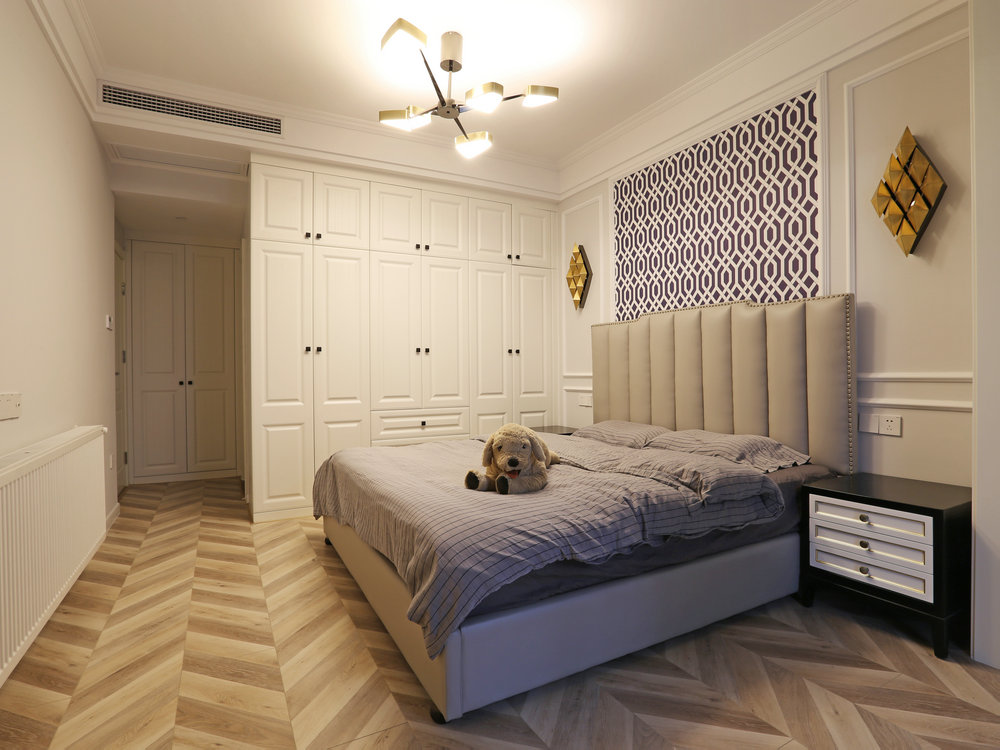 華發中城薈美式輕奢風格裝修效果圖