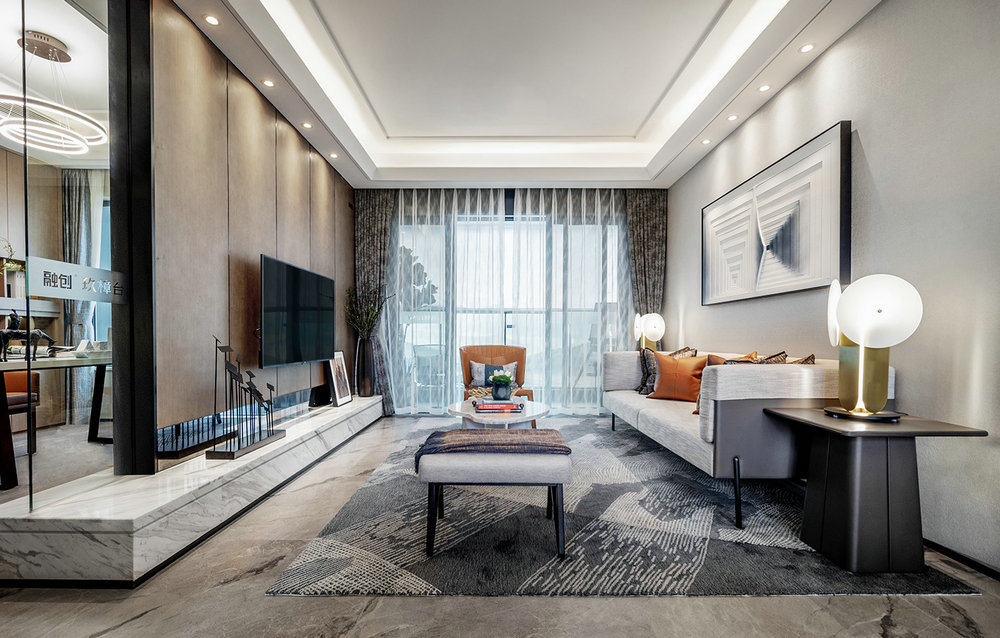 常青花園輕奢風格裝修效果圖