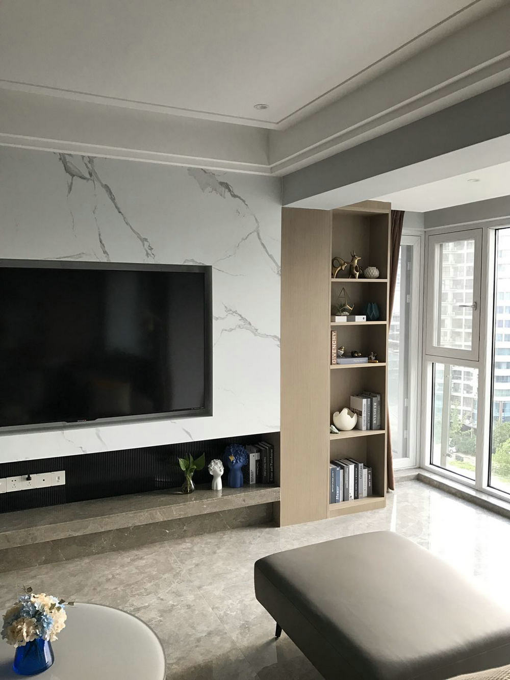 金沙泊岸142平現代輕奢風格裝修效果圖