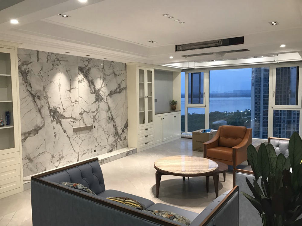 聯泰香域水岸158平現代風格裝修效果圖