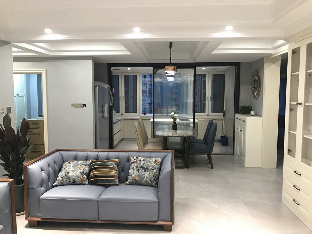 聯泰香域水岸158平現代風格裝修效果圖