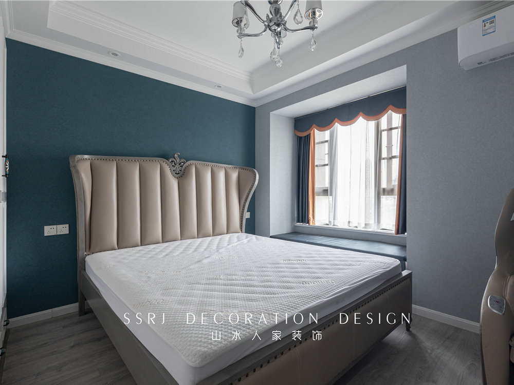 世貿云錦118平美式風格裝修效果圖