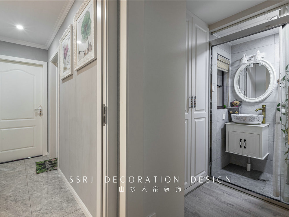 世貿云錦118平美式風格裝修效果圖