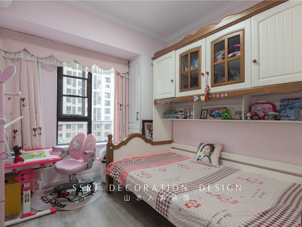 世貿云錦118平美式風格裝修效果圖