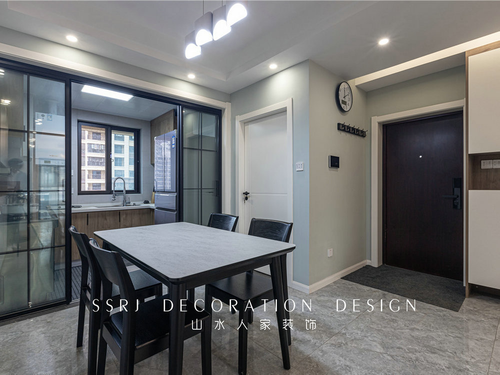 世貿云錦118平現代風格裝修效果圖