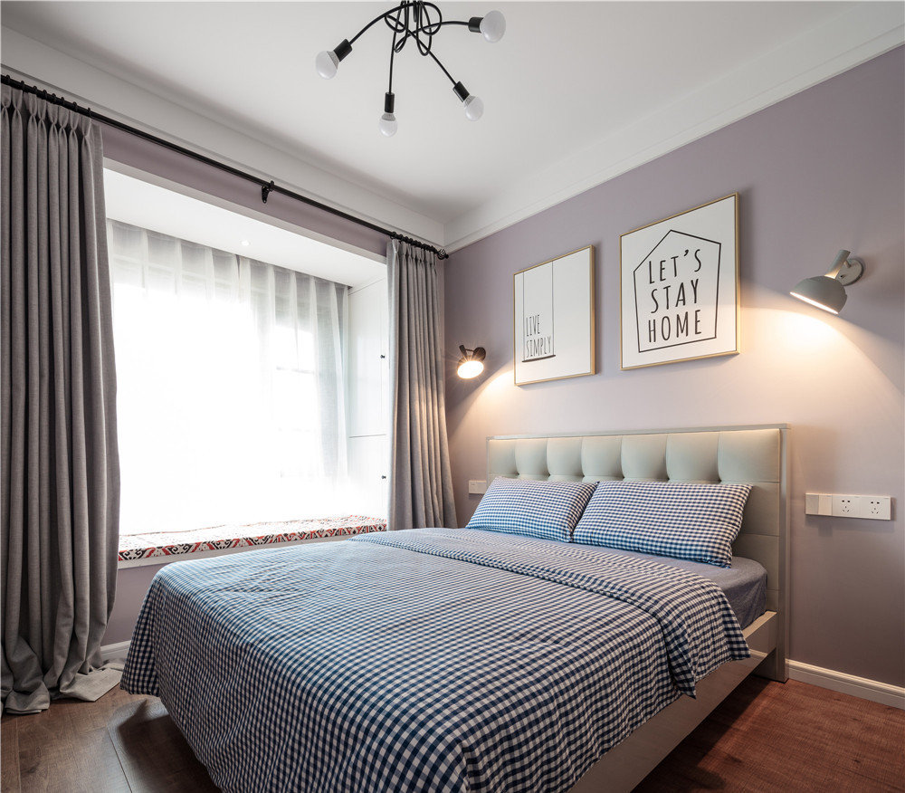 融僑城90平北歐風格裝修效果圖