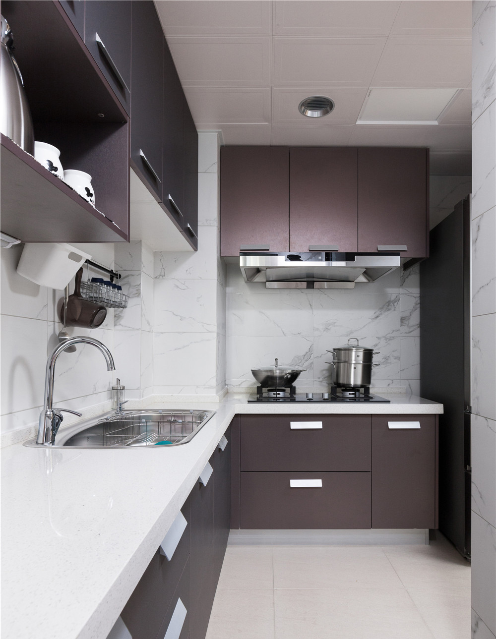 融僑城90平北歐風格裝修效果圖