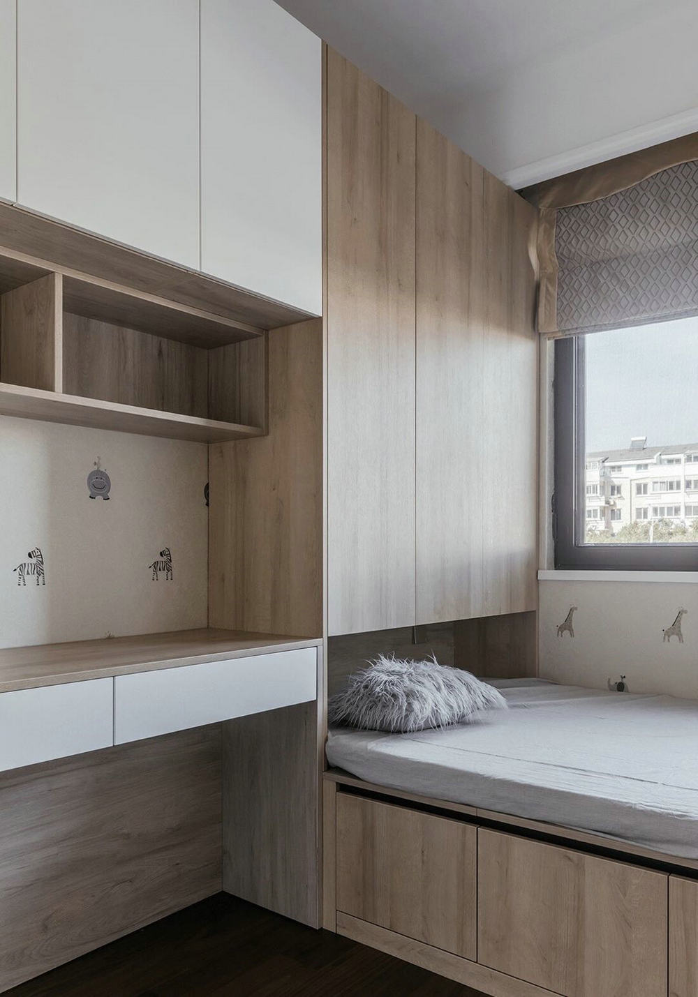 清江宏景121平現代簡約風格裝修效果圖