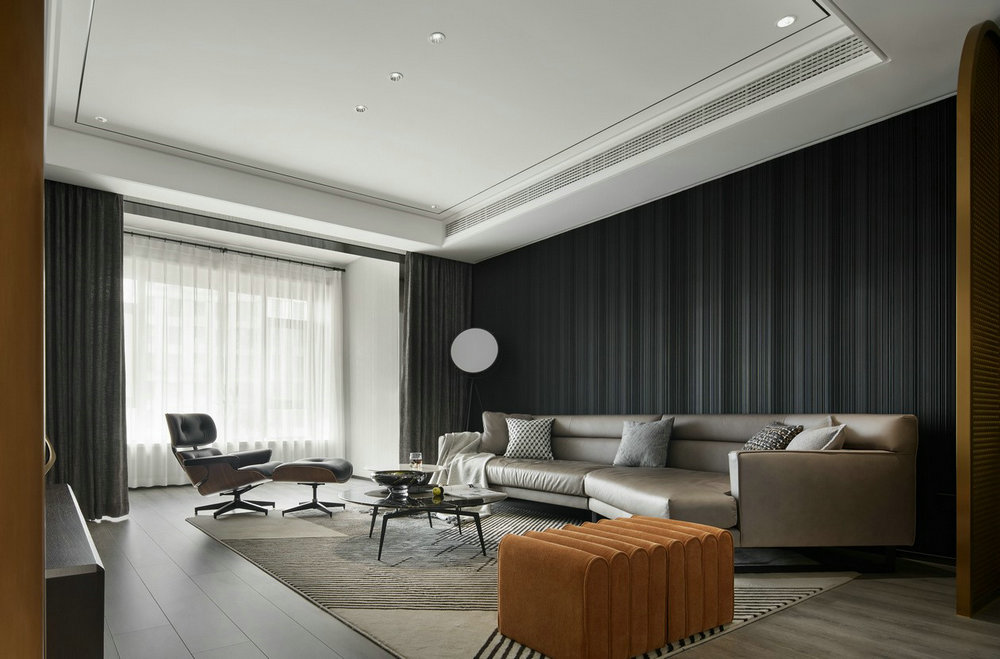 百步亭江南郡現代風格裝修效果圖