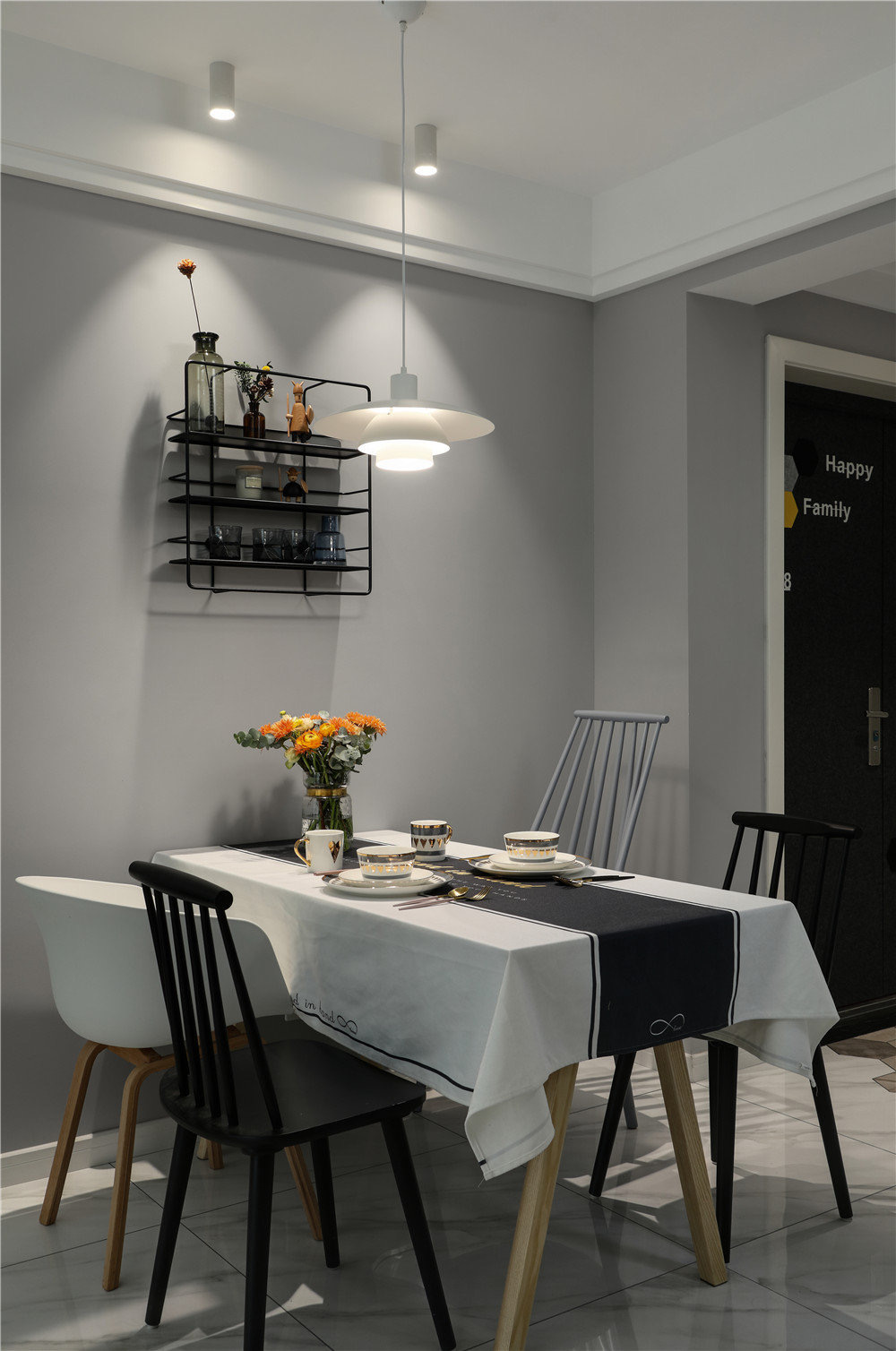 保利清能西海岸北歐風格裝修效果圖