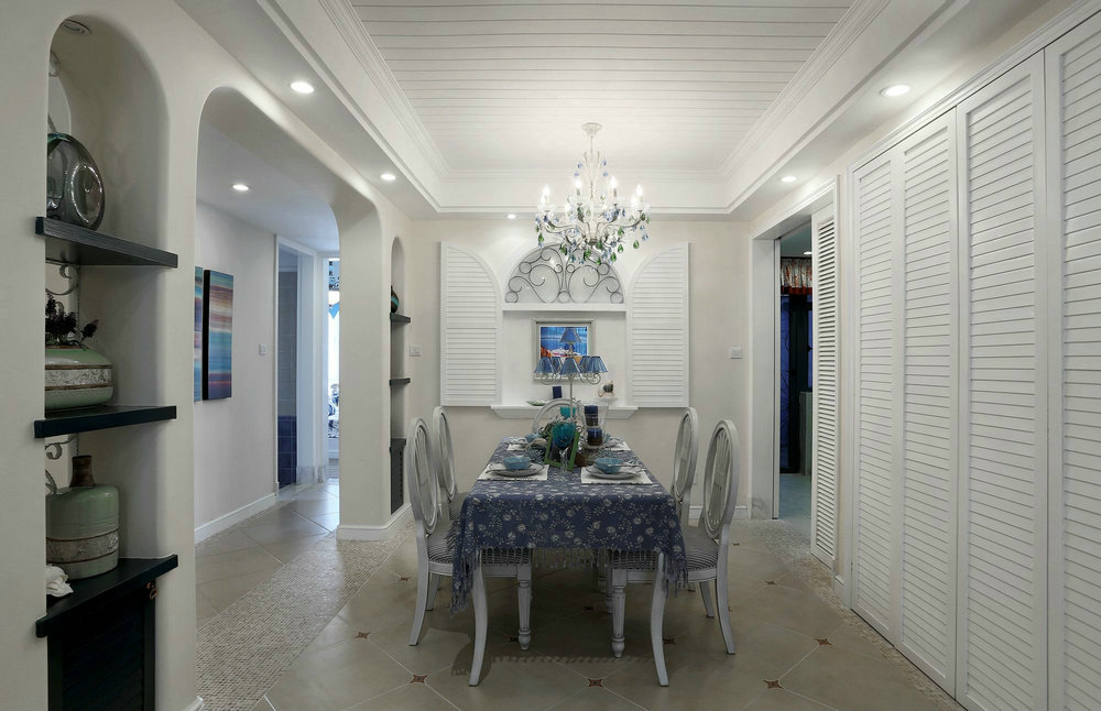 廣電蘭亭時代地中海風格裝修效果圖