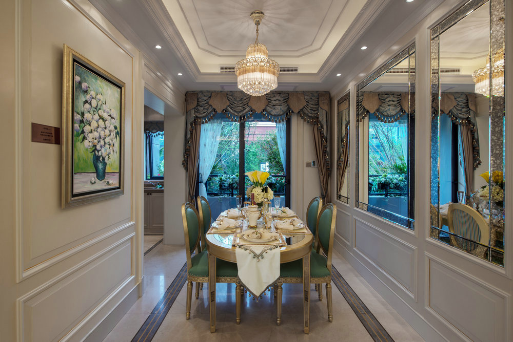 招商公園1872美式風格裝修效果圖