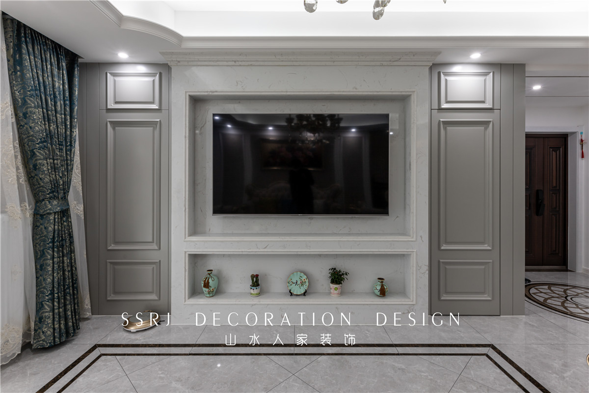 聯通佳苑簡歐風格裝修效果圖