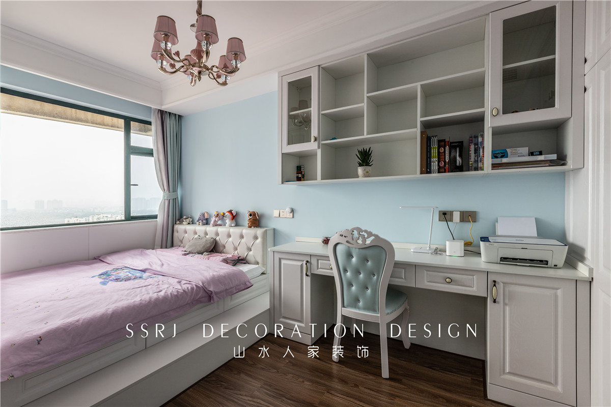 聯通佳苑簡歐風格裝修效果圖