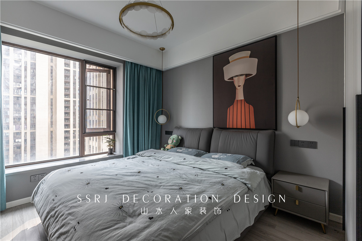 復地海上海120平現代簡約風格裝修效果圖