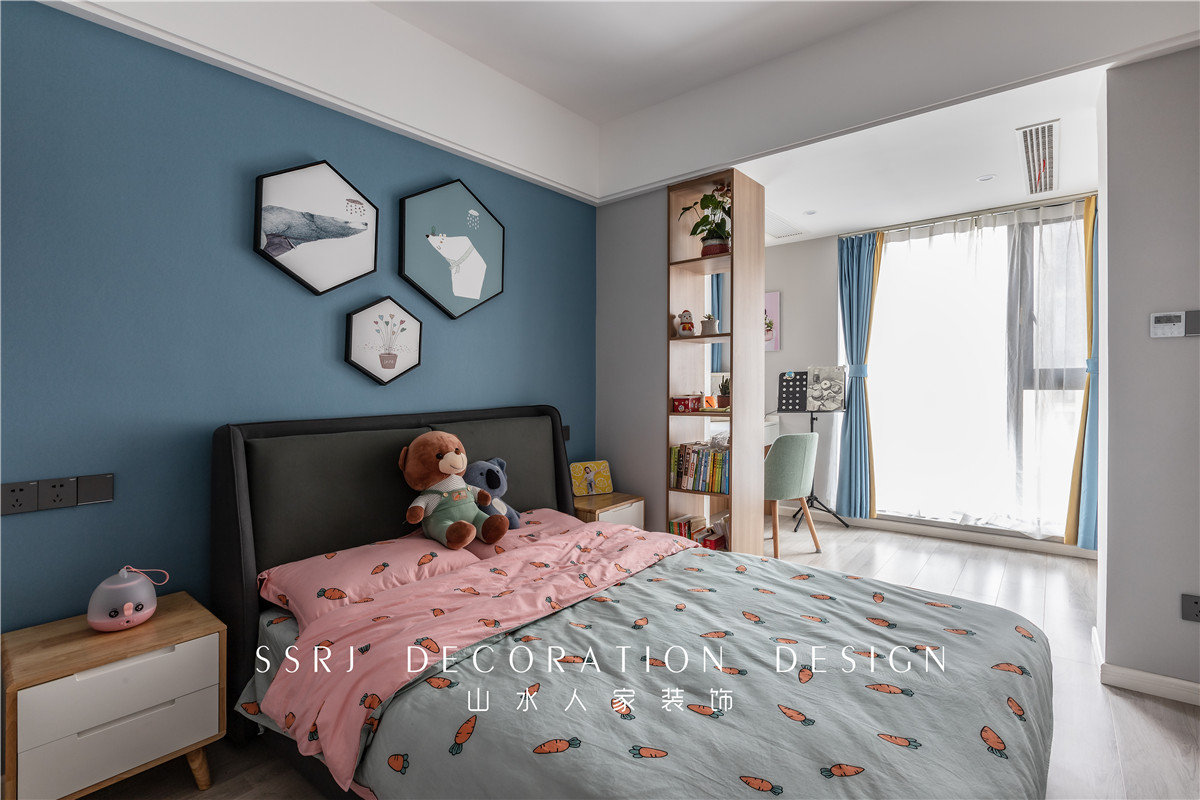 復地海上海120平現代簡約風格裝修效果圖