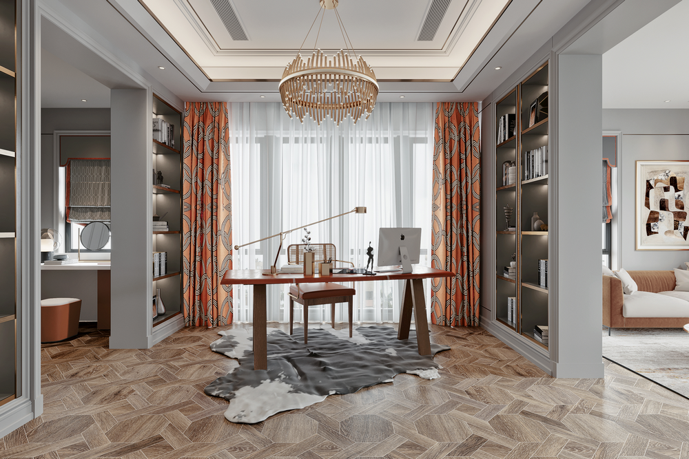 華僑城北歐輕奢風格裝修效果圖