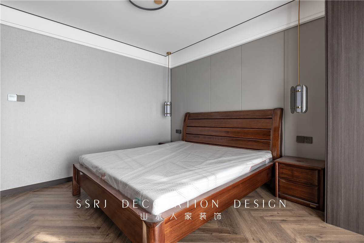 融僑華府新中式風格裝修效果圖