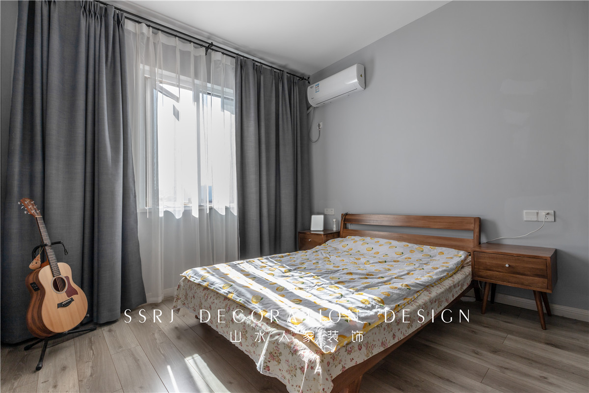 美加湖濱新城工業風格裝修效果圖