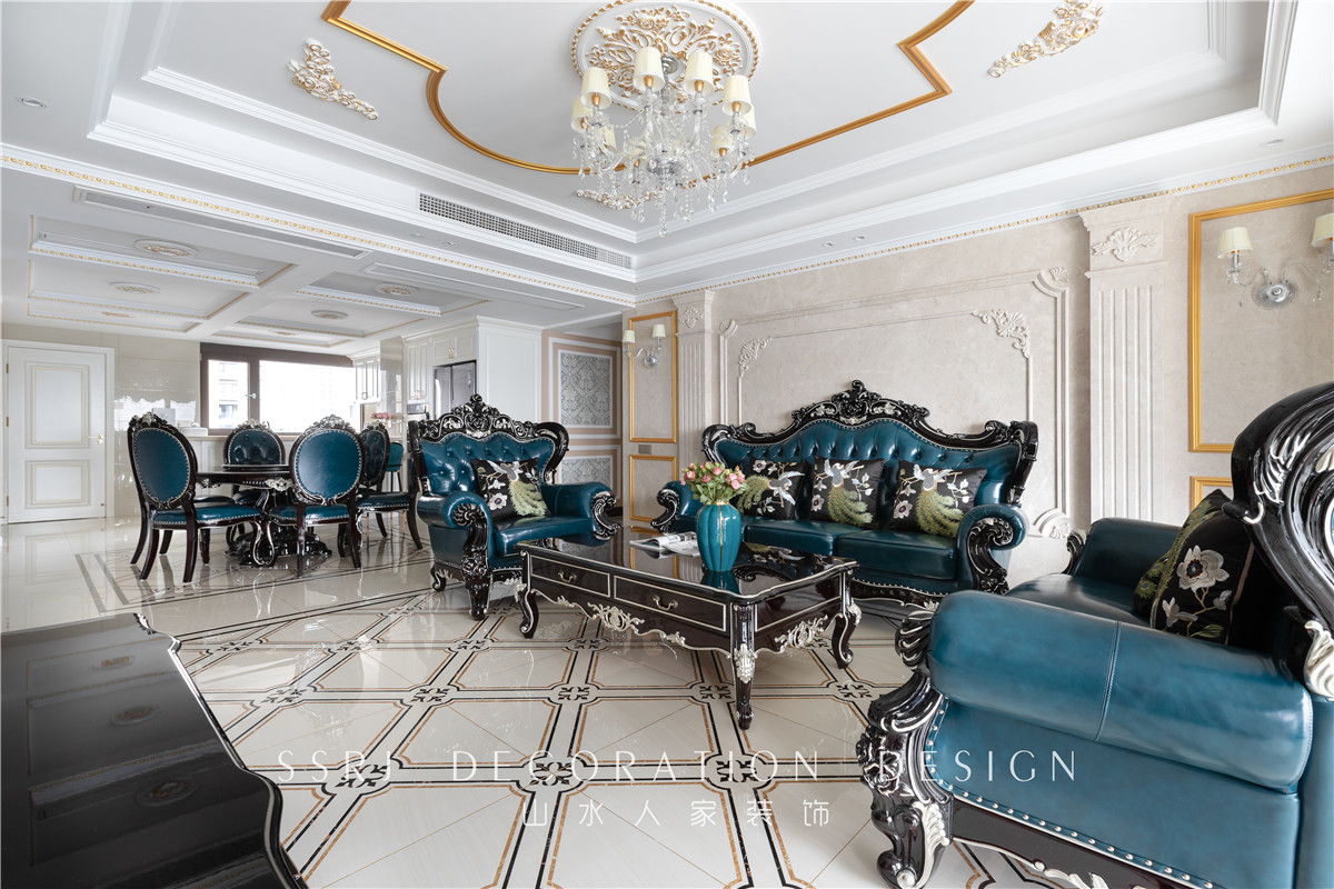 復地海上海歐式風格裝修效果圖