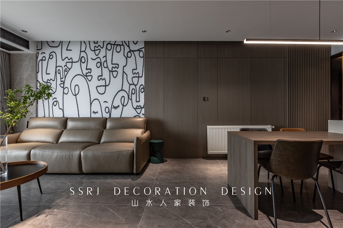 招商樾望現代風格裝修效果圖