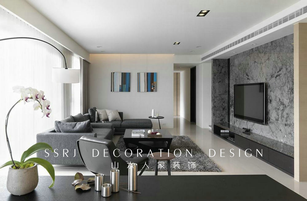 海馬公園現代風格裝修效果圖