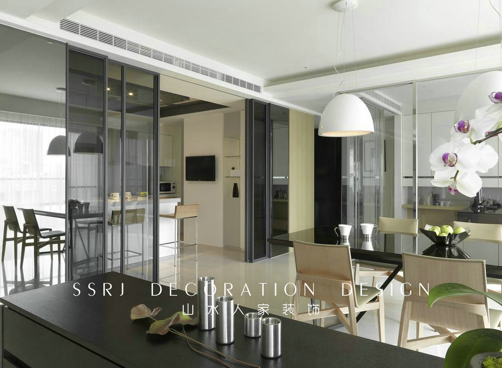 海馬公園現代風格裝修效果圖