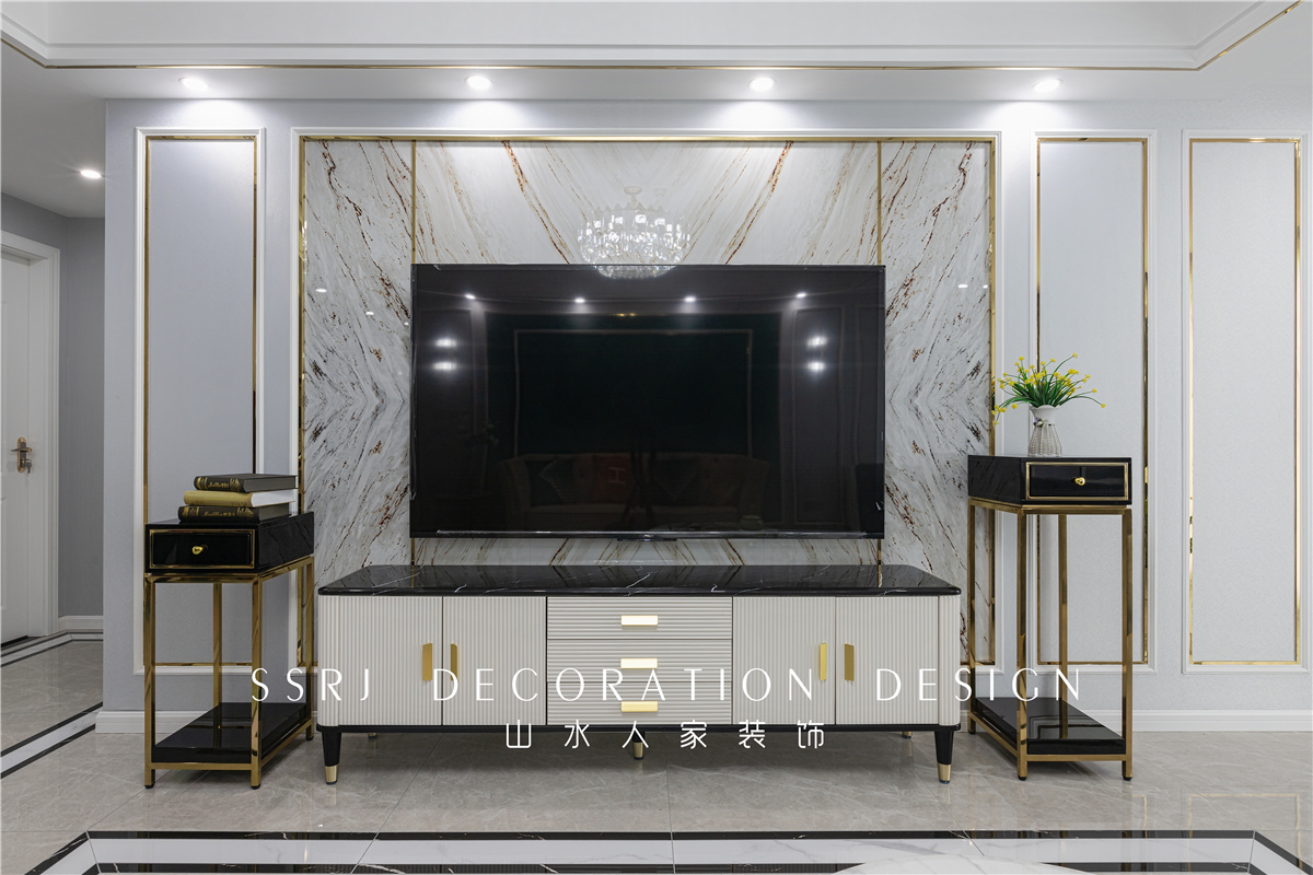 盛世江城美式輕奢風格裝修效果圖