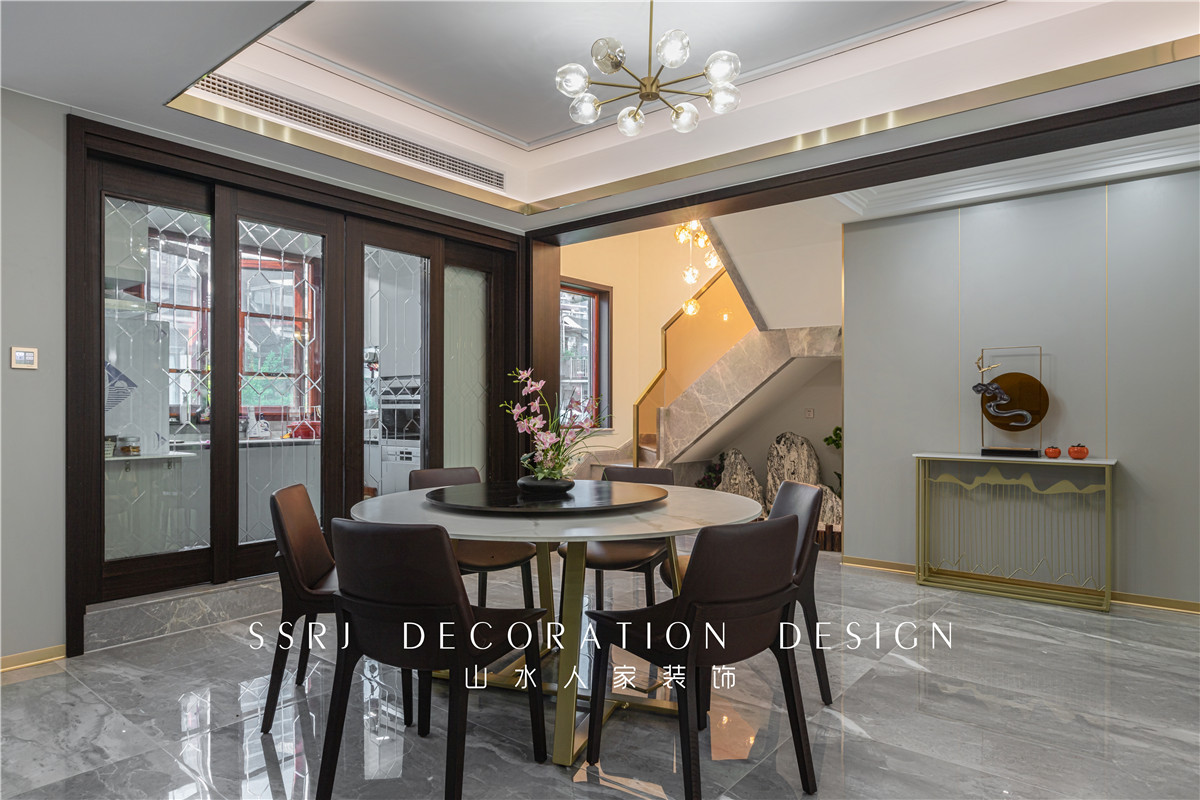 水岸星城混搭風格裝修效果圖