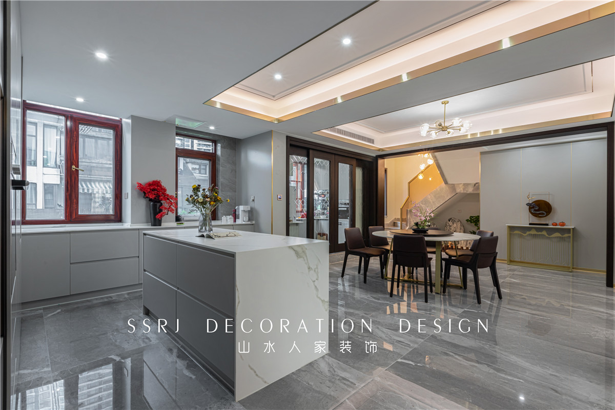 水岸星城混搭風格裝修效果圖