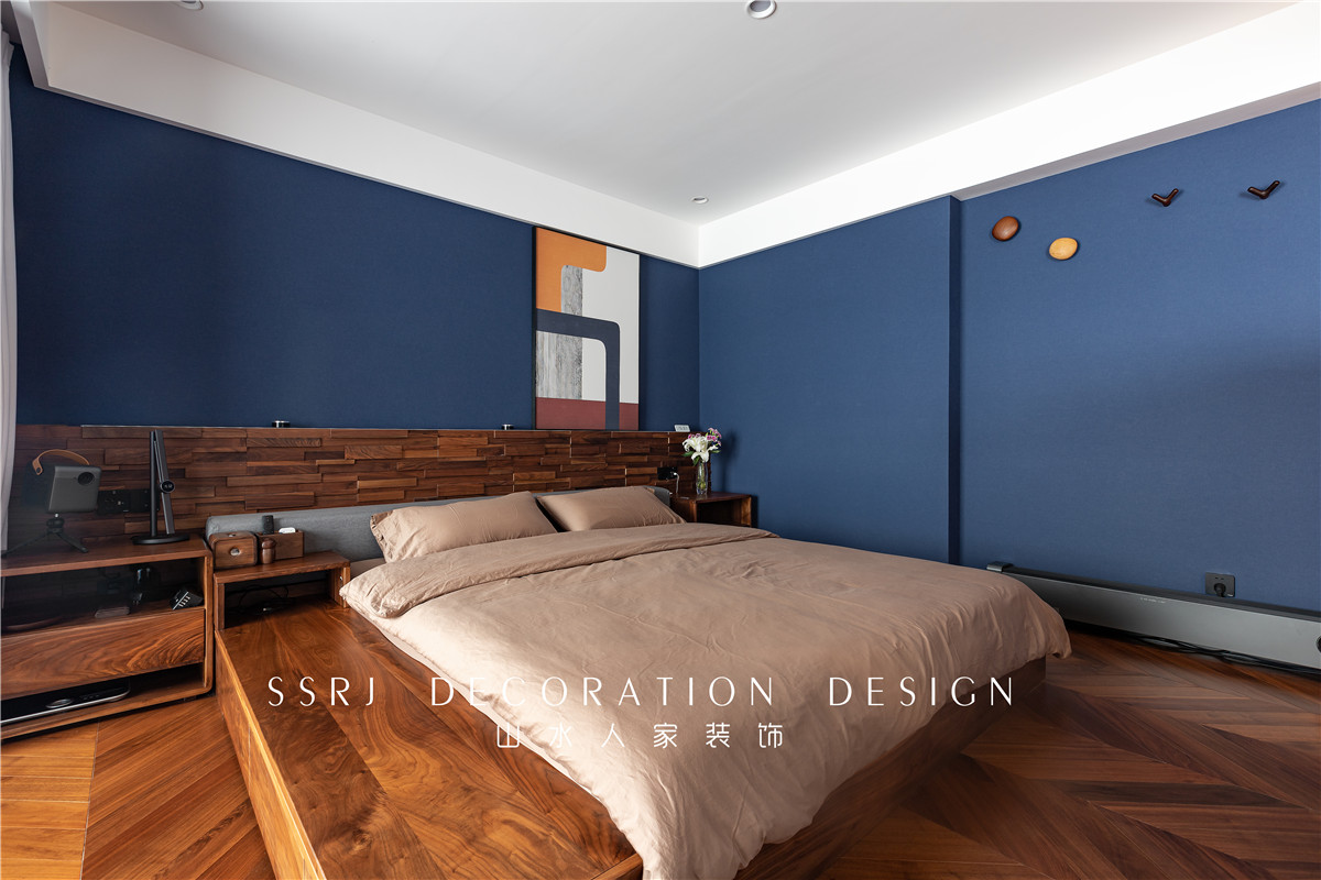 濱湖壹號混搭工業風格裝修效果圖