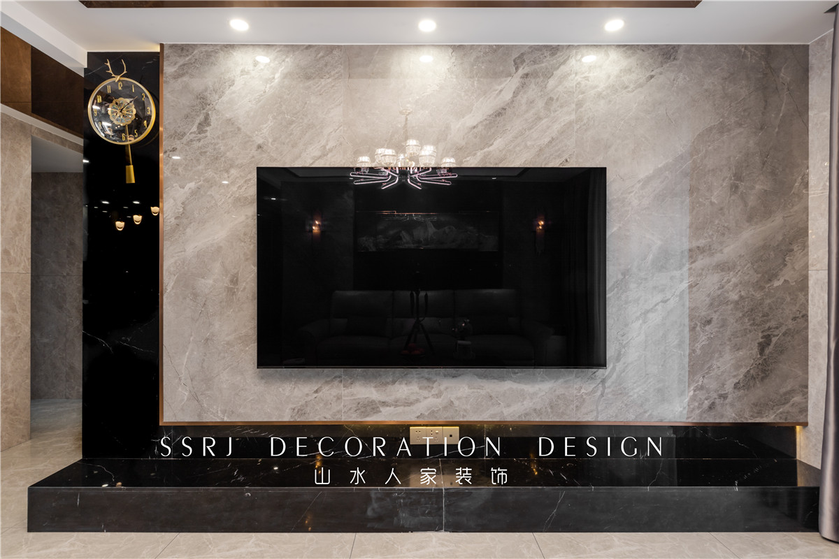 廣電蘭亭時代港式輕奢風格裝修效果圖