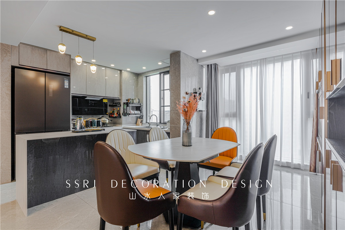 廣電蘭亭時代港式輕奢風格裝修效果圖