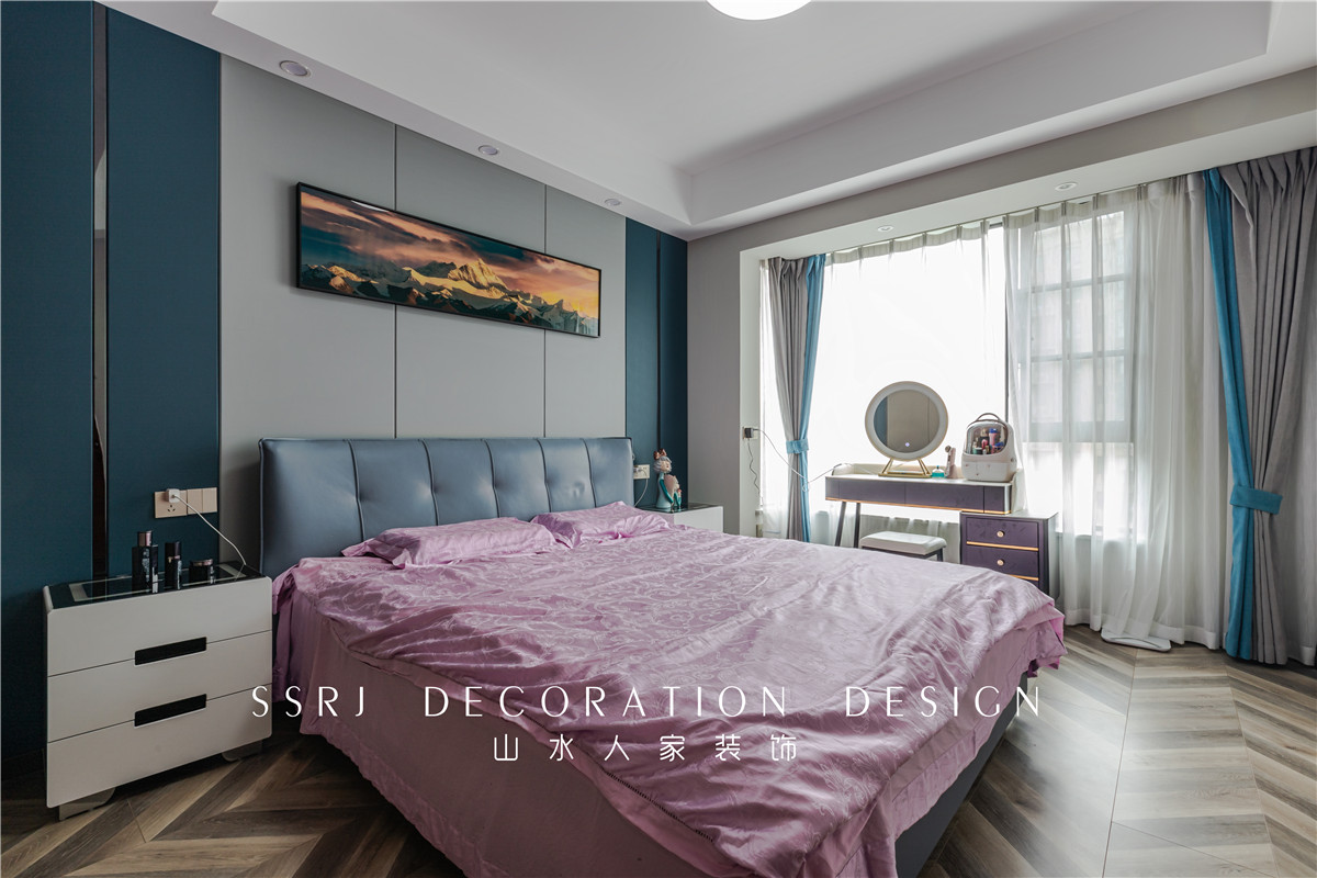 廣電蘭亭時代港式輕奢風格裝修效果圖