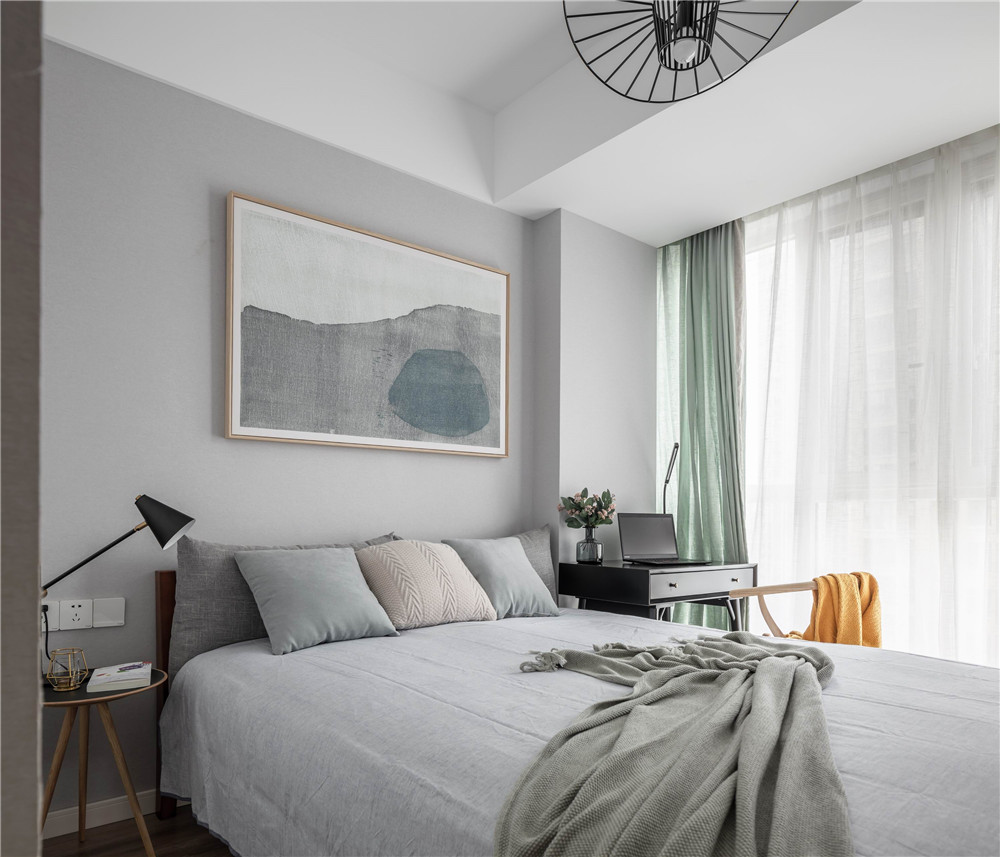 保利公園九里現代風格裝修效果圖