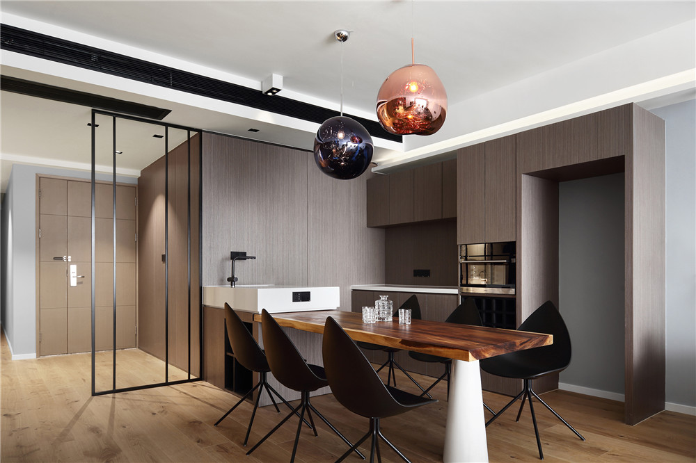 中建福地星城現代風格裝修效果圖