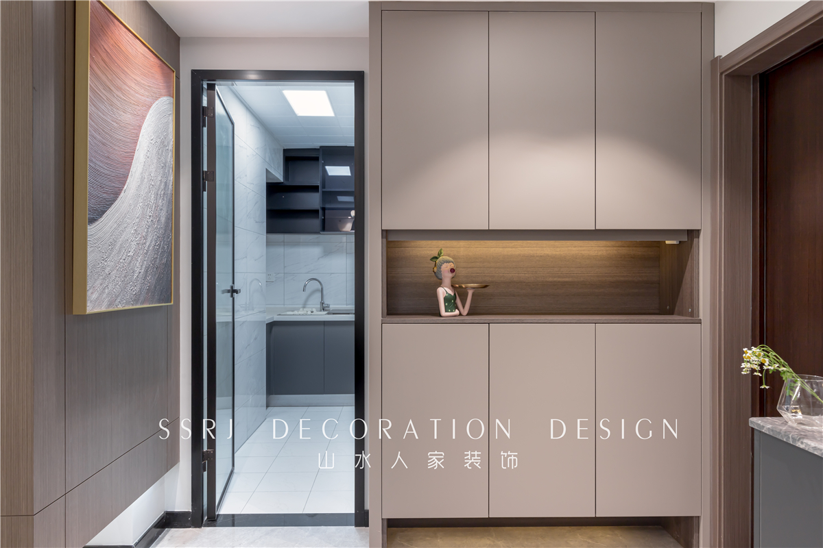 保利城91平現代輕奢風格裝修效果圖