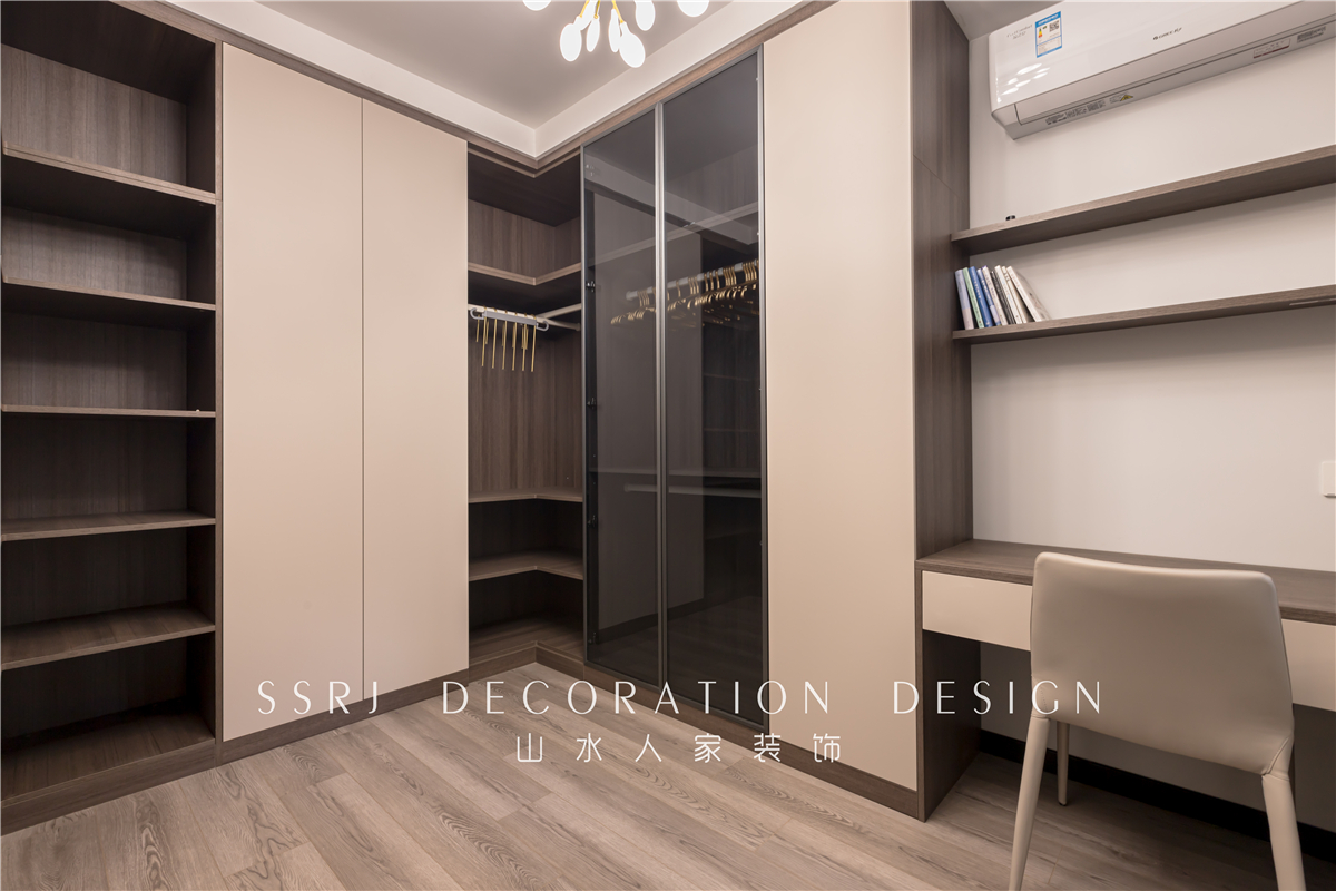 保利城91平現代輕奢風格裝修效果圖