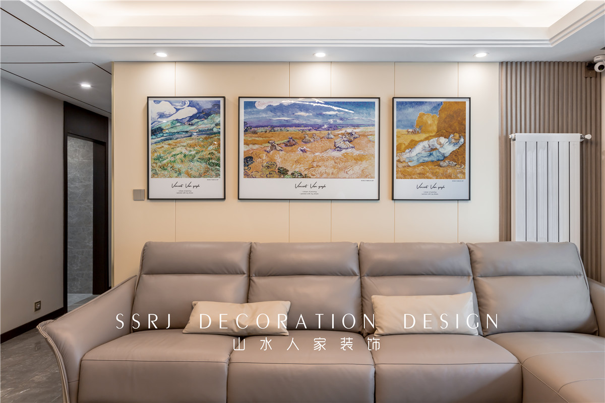 中建光谷之星現代風格裝修效果圖