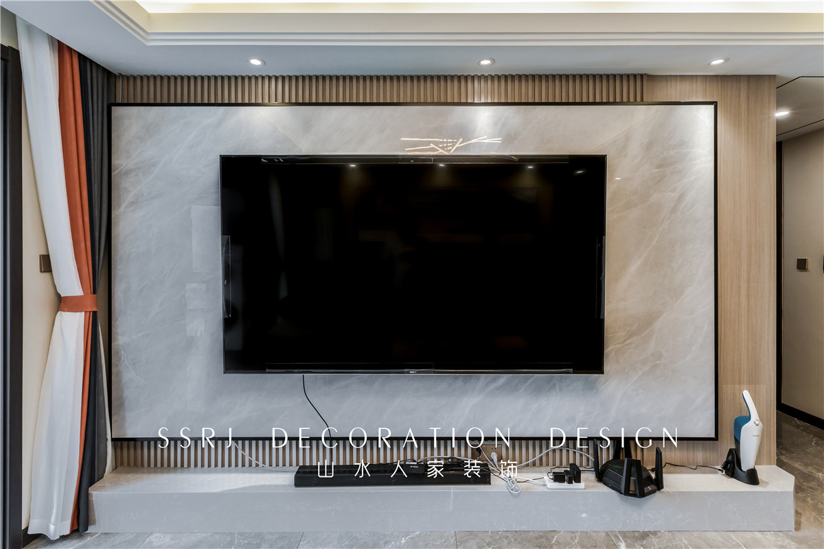 中建光谷之星現代風格裝修效果圖