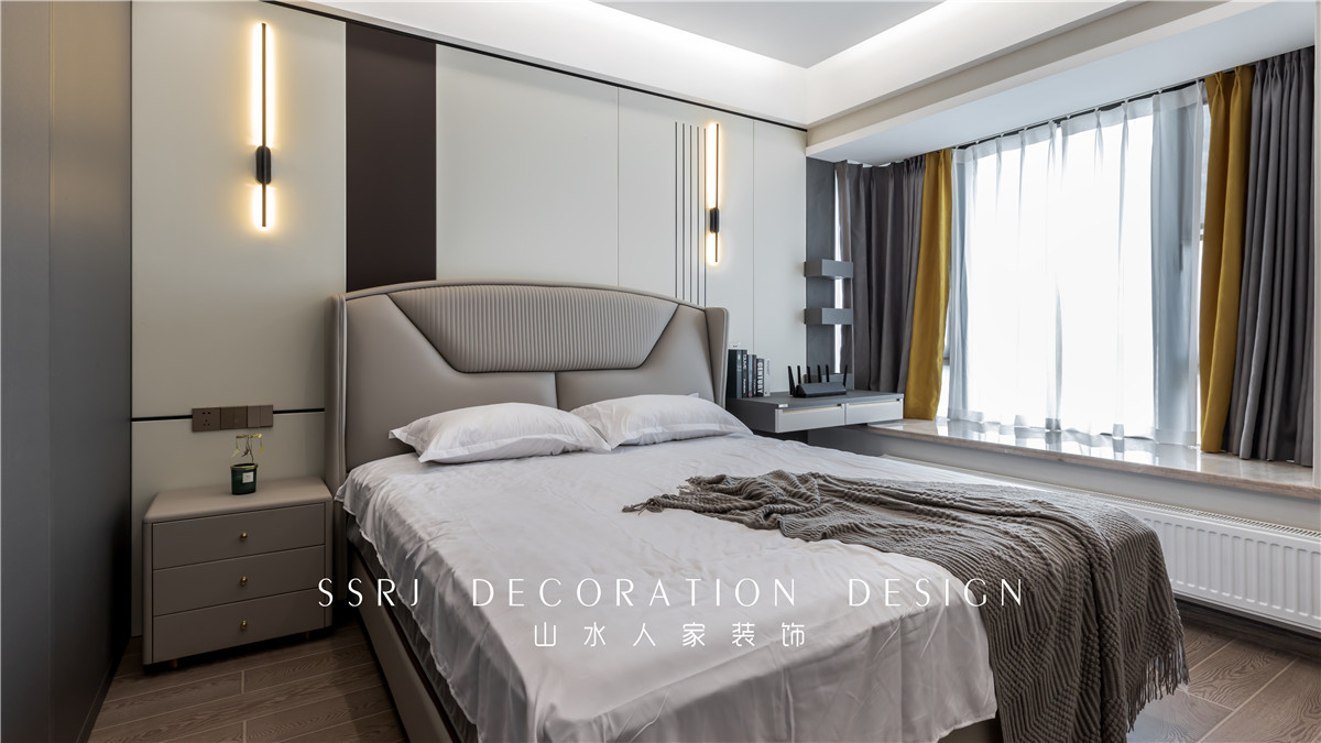 中建光谷之星現代風格裝修效果圖