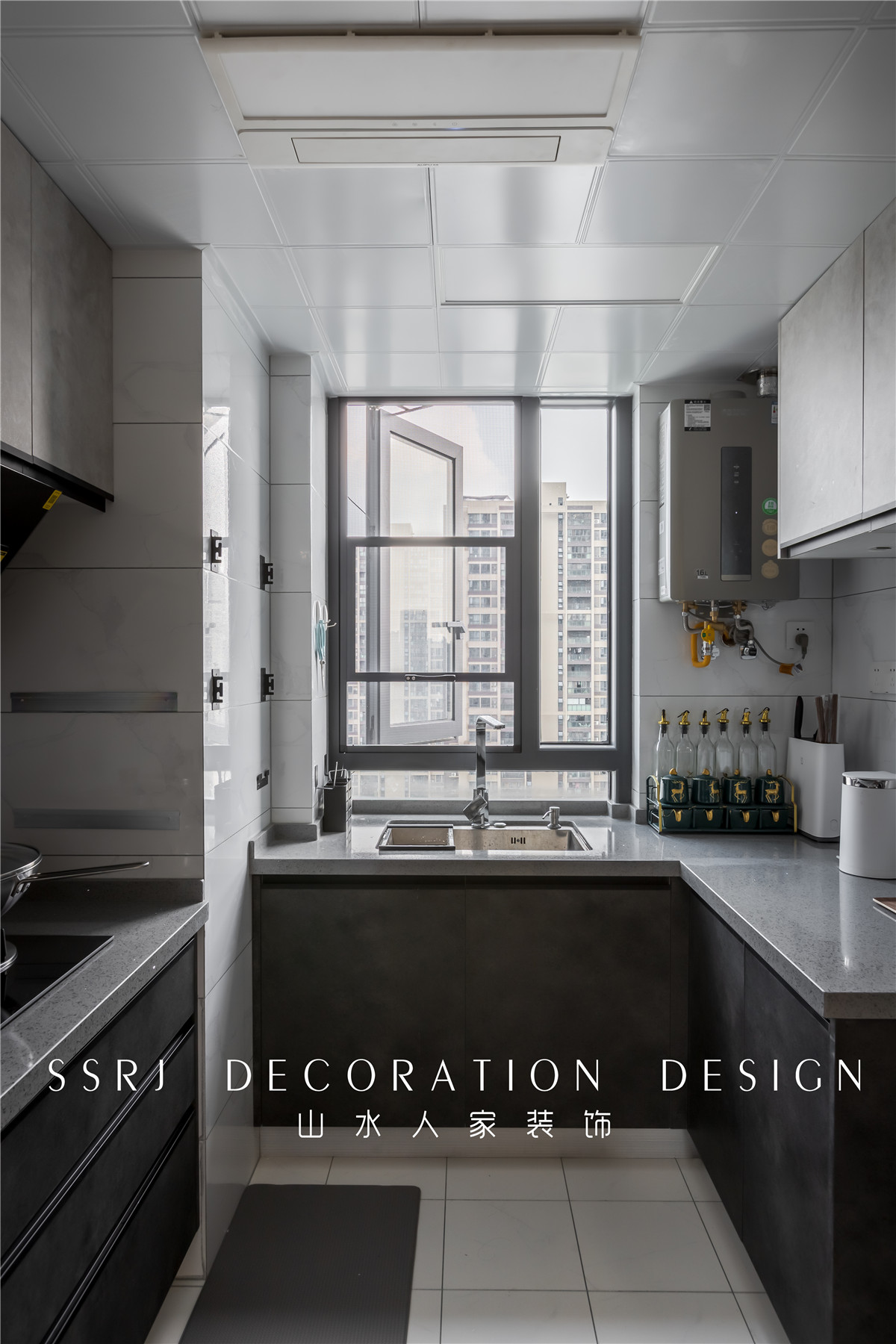 美聯中心現代簡約風格裝修效果圖