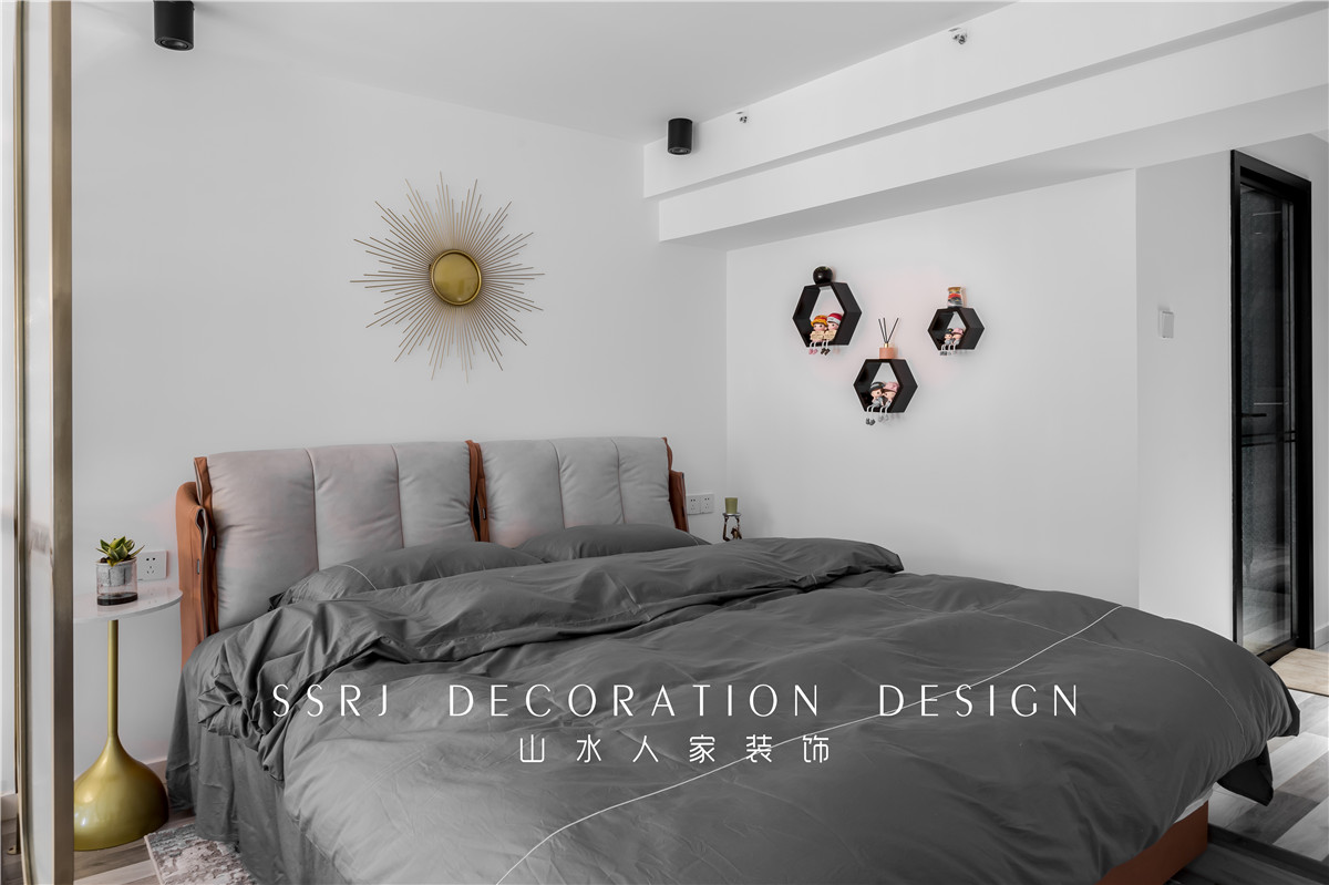 美聯中心現代簡約風格裝修效果圖