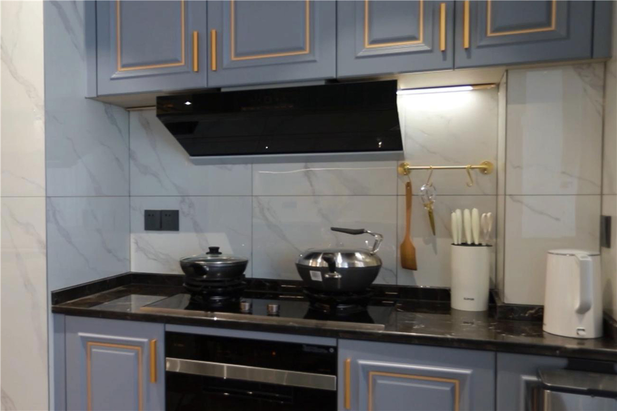 融僑悅府美式輕奢風格裝修效果圖