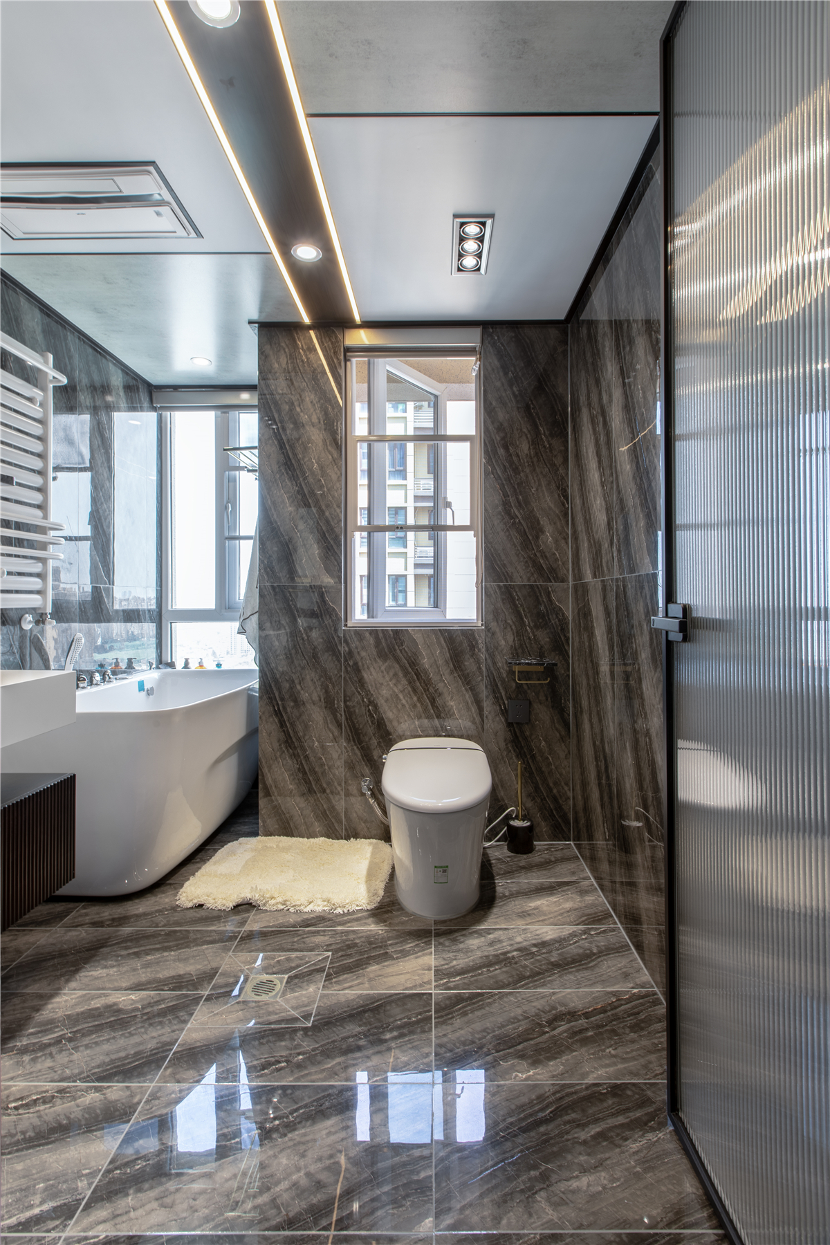 融僑悅府美式輕奢風格裝修效果圖