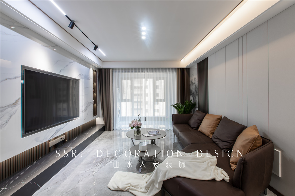 大華鉑金瑞府現代簡約風格裝修效果圖