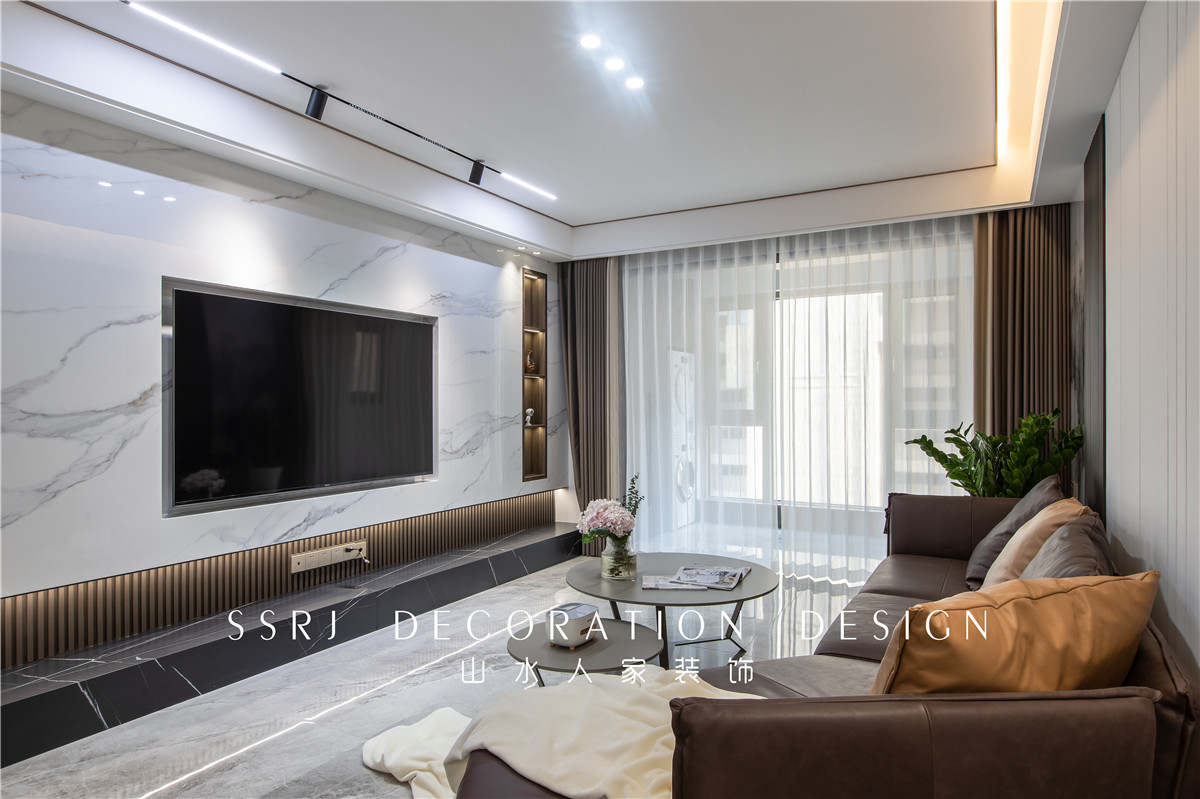 大華鉑金瑞府現代簡約風格裝修效果圖